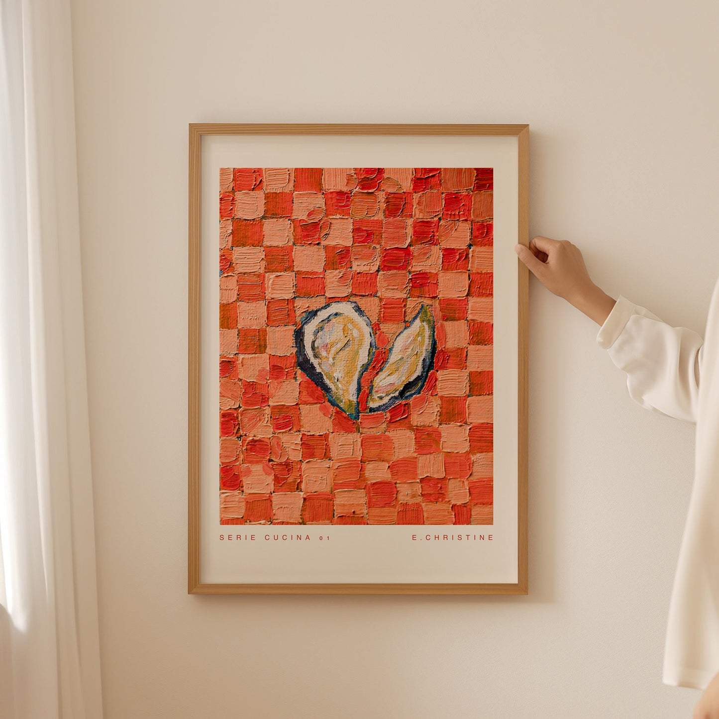 Serie Cucina 01, Oil Painting by E. Christine | Oyster Fine Art Print